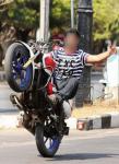 Nagpur Chaos: Biker Arrested for Reckless 'Bang Bang' Stunt
								